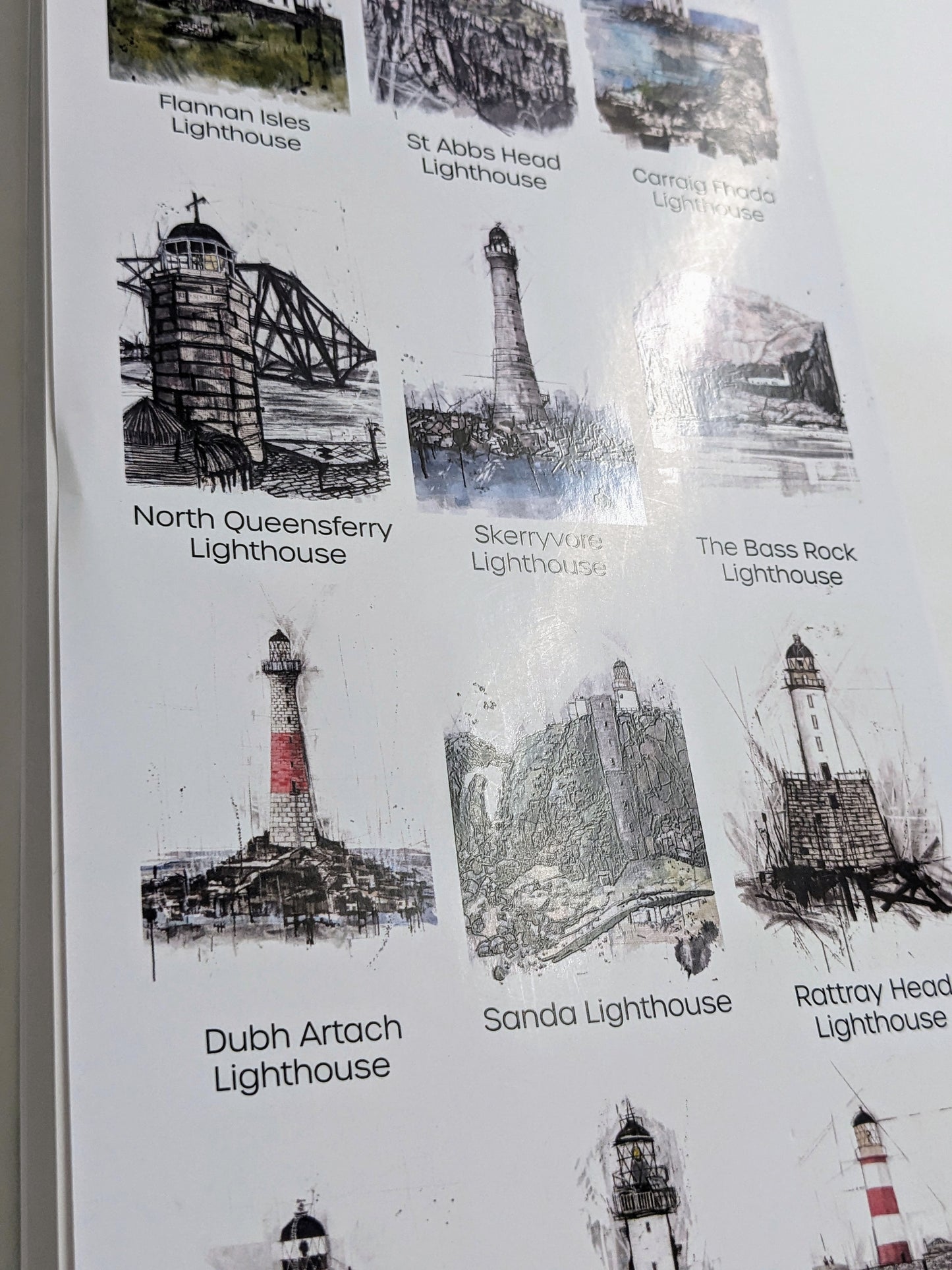 Lighthouses of Scotland Calendar 2025