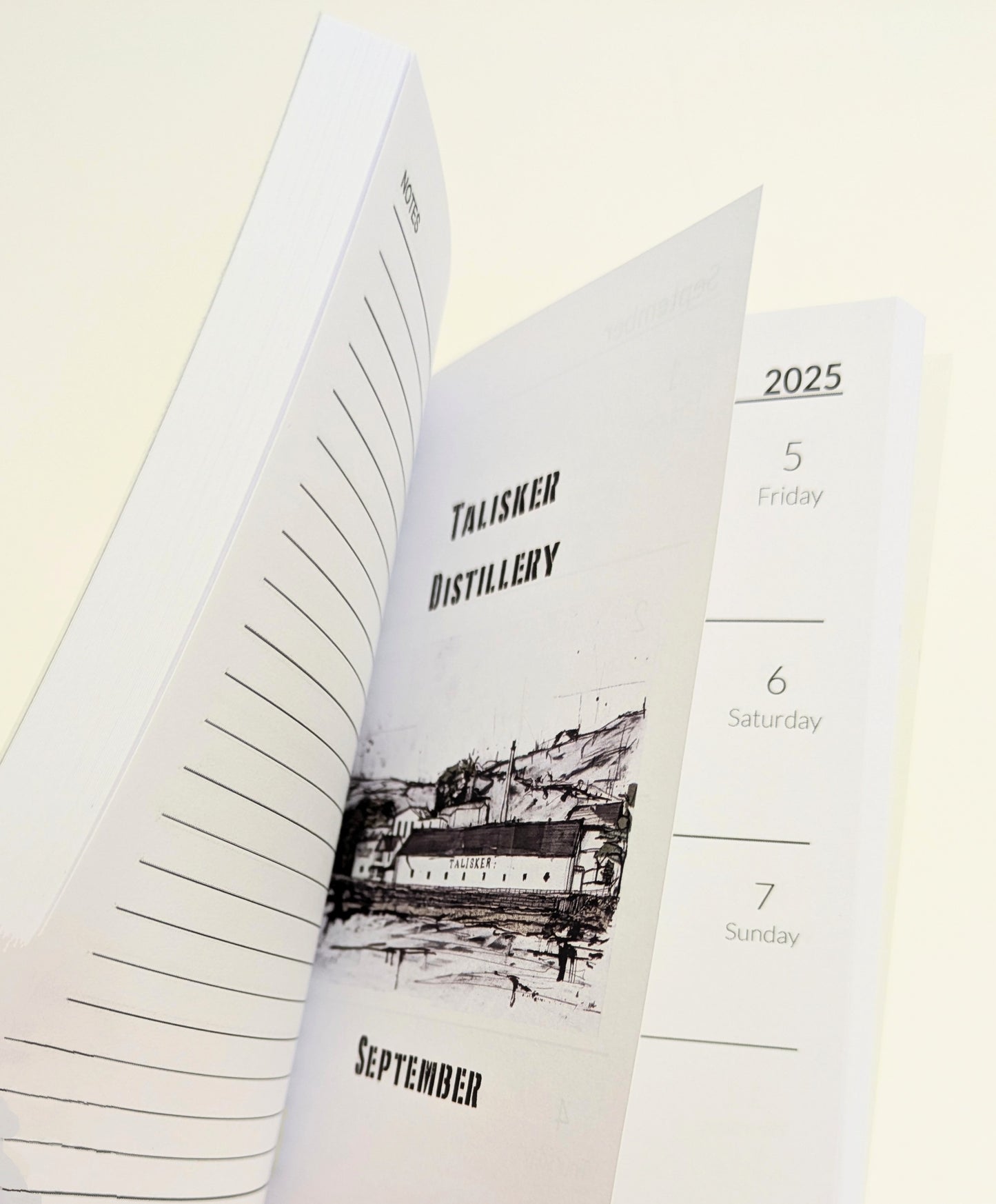 Distilleries A6 Diary 2025