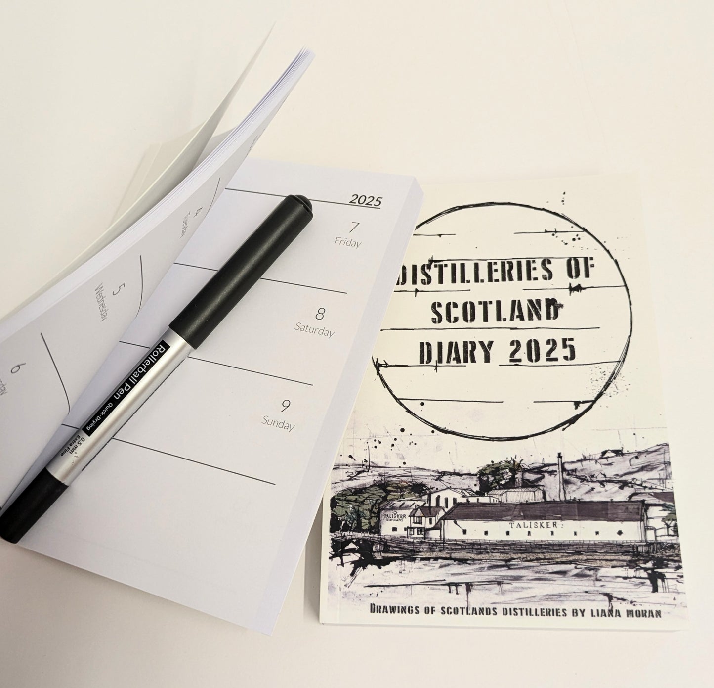 Distilleries A6 Diary 2025